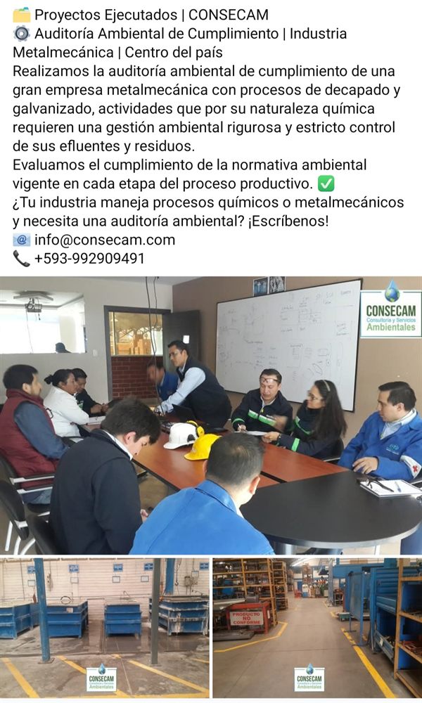 Experiencia CONSECAM